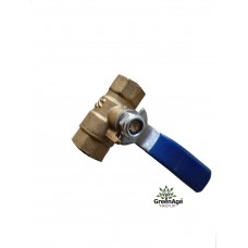 BRASS  BALL VALVE WITH 1/4" FEMALE OUTLET (Code-327)